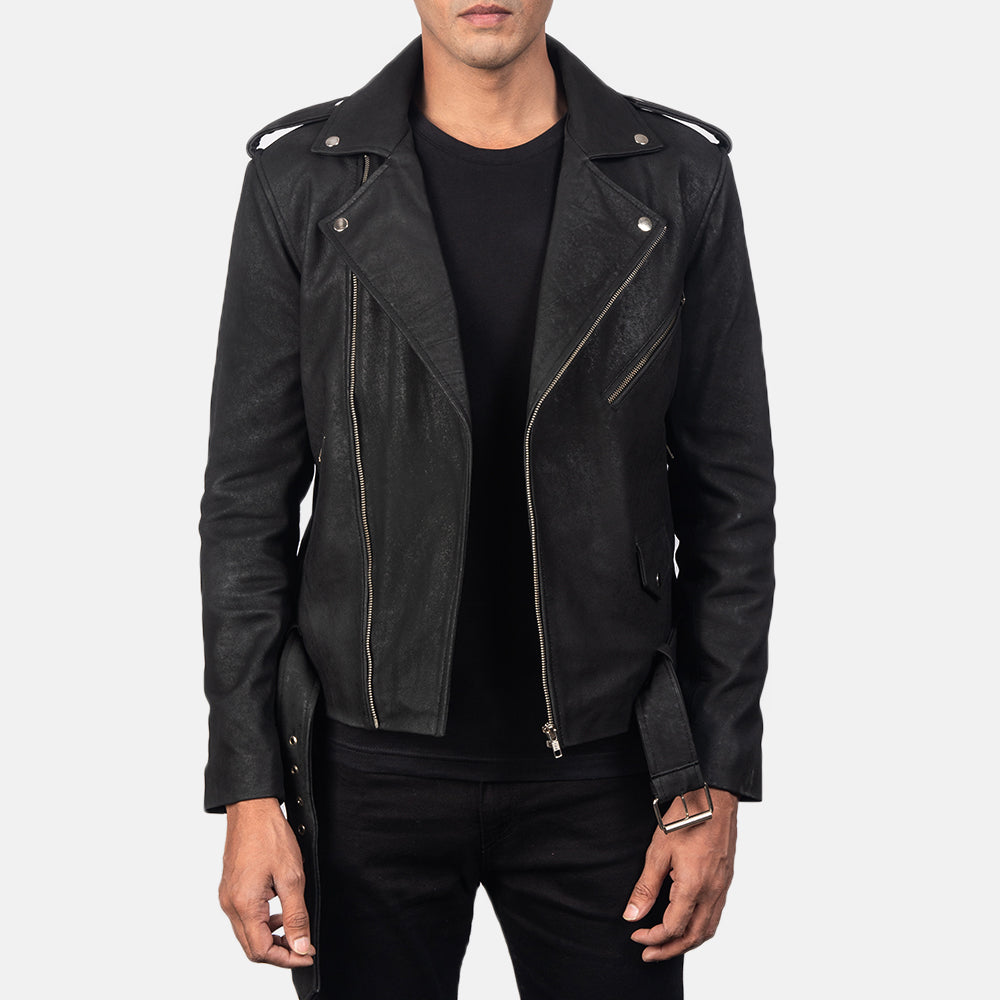 Allaric Alley Leather Biker Jacket